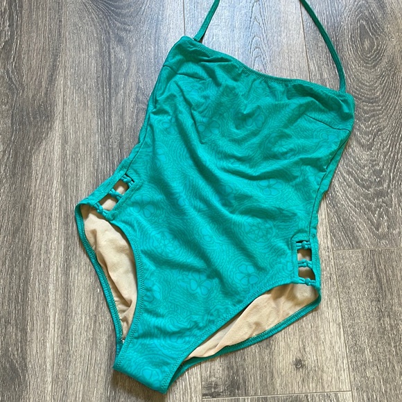 Swim Vintage One Piece Swimsuit Cutout Detail Poshmark